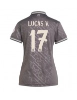 Real Madrid Lucas Vazquez #17 Alternativní Dres pro Dámské 2024-25 Krátký Rukáv